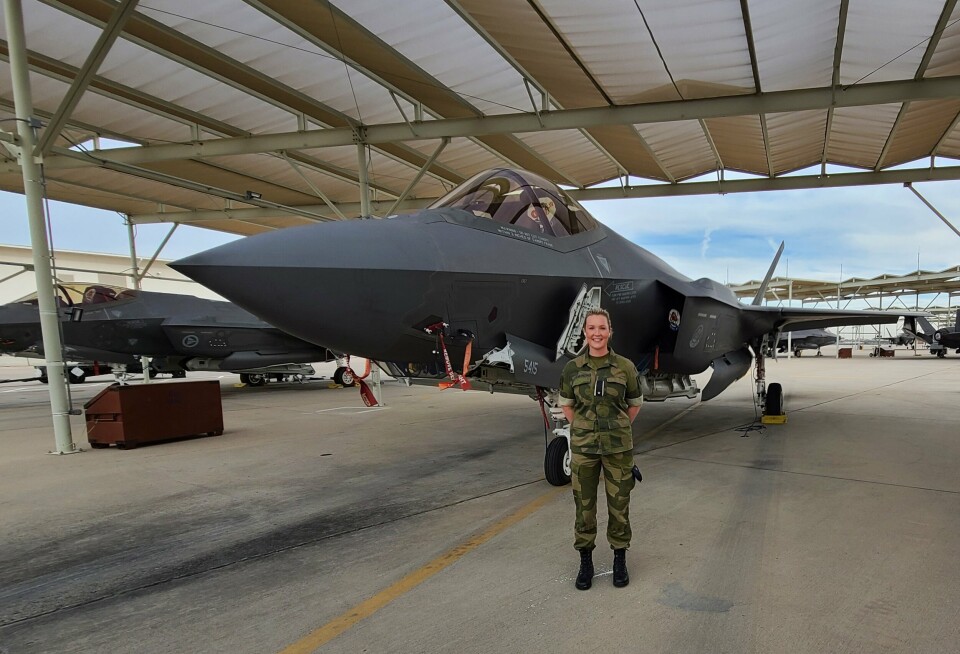 JURISTEN: Rita Elise Fjeldstad tjenestegjør for tiden i USAs hovedstad der hun følger opp Norges rolle i kampflyprogrammet.