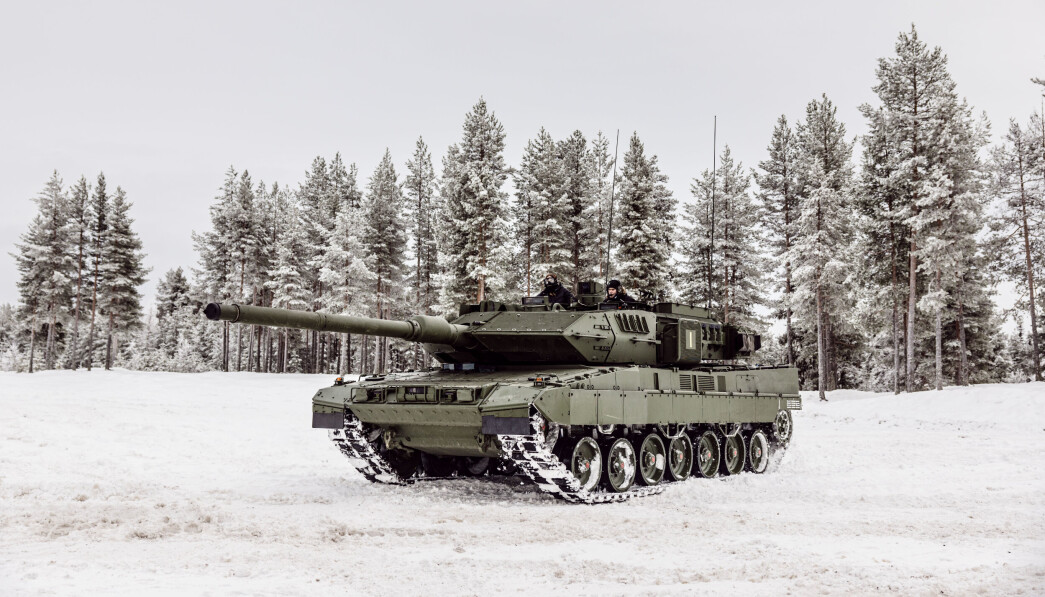 LEOPARD PÅ RENA: Stridsvognene som angivelig skal sendes til Ukraina er av typen 1A5, en type som også Norge har. Den avbildede stridsvognen er også en Leopard, men av typen 2A7. LEOPARD PÅ RENA: Stridsvognene som angivelig skal sendes til Ukraina er av typen 1A5, en type som også Norge har. Den avbildede stridsvognen er også en Leopard, men av typen 2A7.