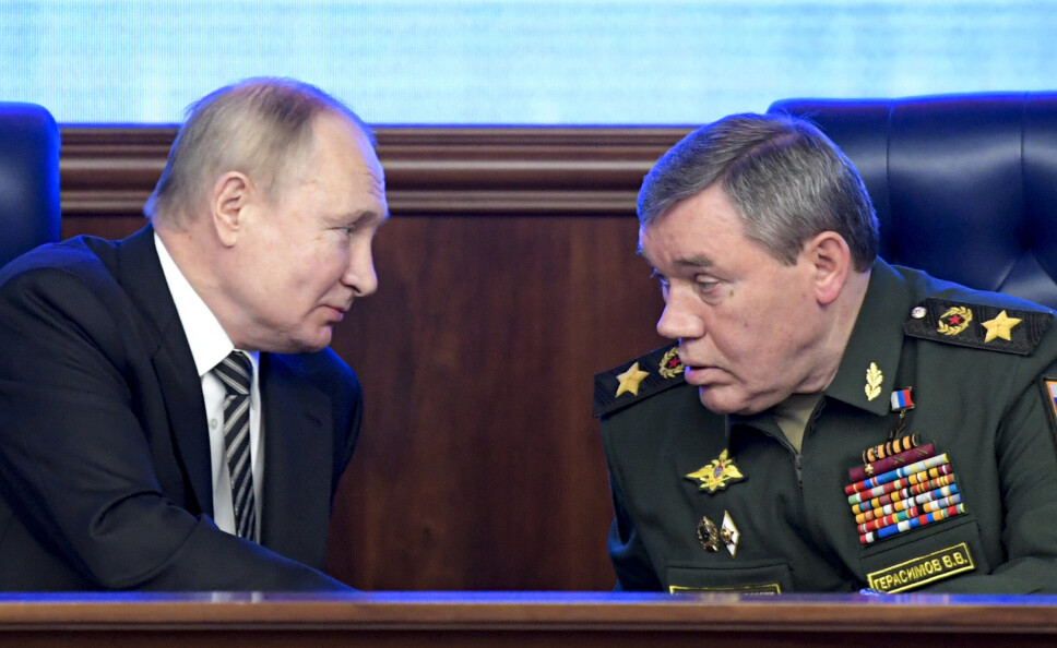 MILITÆR LEDER: Valerij Gerasimov leder den russiske generalstaben.