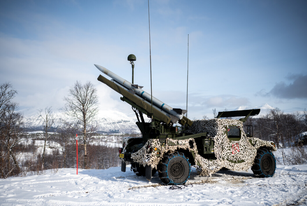 STYRKER LUFTVERNET: Hærens talsperson Eirik Skomedal peker på Russlands invasjoner i 2008 og 2014 som årsaker til at Forsvaret har begynt å tilrettelegge for luftvern igjen. STYRKER LUFTVERNET: Hærens talsperson Eirik Skomedal peker på Russlands invasjoner i 2008 og 2014 som årsaker til at Forsvaret har begynt å tilrettelegge for luftvern igjen.
