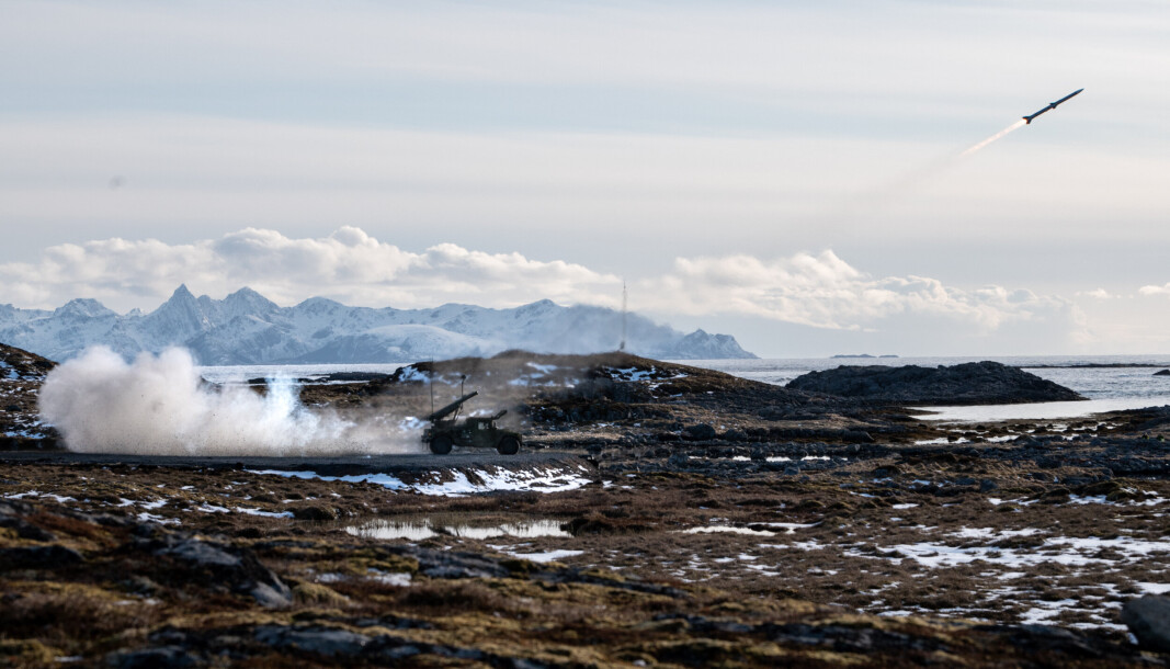 MILEPÆL: Forsvaret testet onsdag ut sine splitter nye rakettvåpen på Andøya. MILEPÆL: Forsvaret testet onsdag ut sine splitter nye rakettvåpen på Andøya.