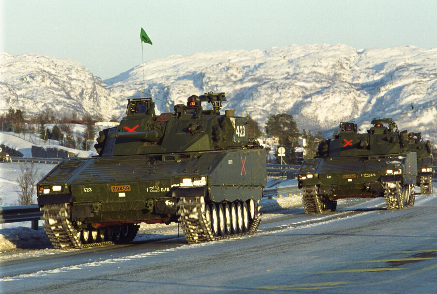 ANVENDBAR: Kampvognen CV-90 er konstruert for nordiske forhold, men også i det afghanske terrenget utenfor veiene var den svært effektiv.