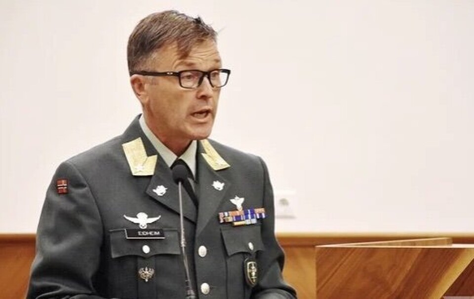 NY SJEF: Brigader Joar Eidheim ble fredag utnevnt til ny sjef for Forsvarets spesialstyrker.