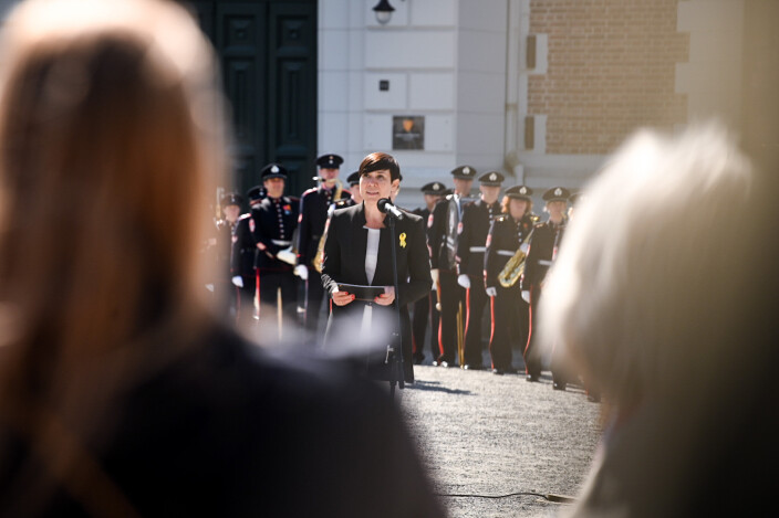 IKKE EN SELVFØLGE: I talen sin trakk Søreide frem krigen i Ukraina og hvordan vi ikke tan ta den friheten og freden vi har som en selvfølge. IKKE EN SELVFØLGE: I talen sin trakk Søreide frem krigen i Ukraina og hvordan vi ikke tan ta den friheten og freden vi har som en selvfølge.