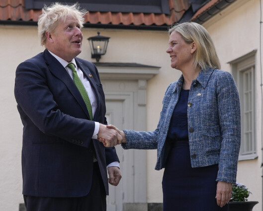 Sverige og Storbritannia enige om ny sikkerhetsavtale