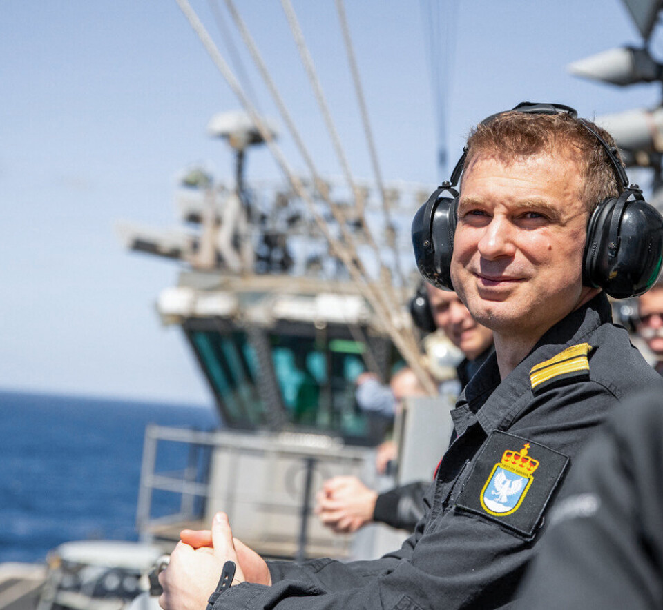 Bodde på amerikansk hangarskip i syv måneder