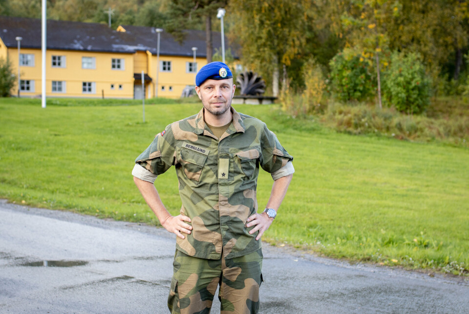 BLIR STUDENT: Brigadesjef Pål Berglund skal studere til høsten.