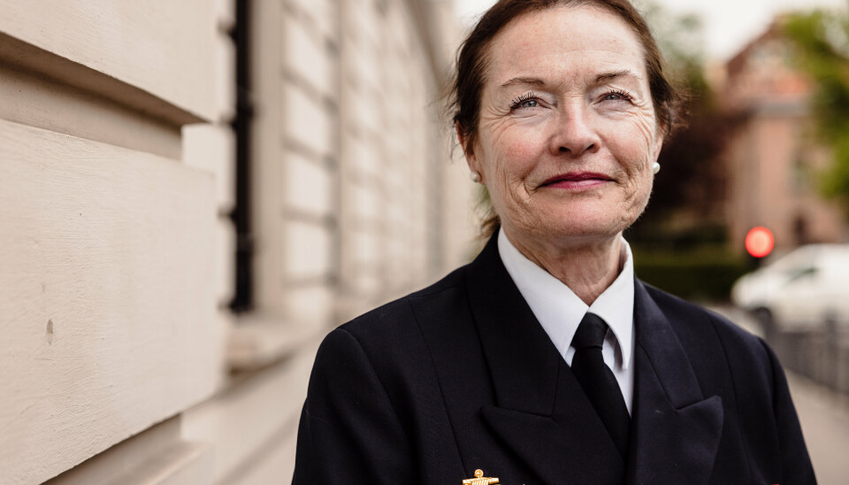 NATVIG: Bildet av viseadmiral Elisabeth Natvig, sjef FST, er tatt i forbindelse med et intervju om seksuell trakassering i Forsvaret.
