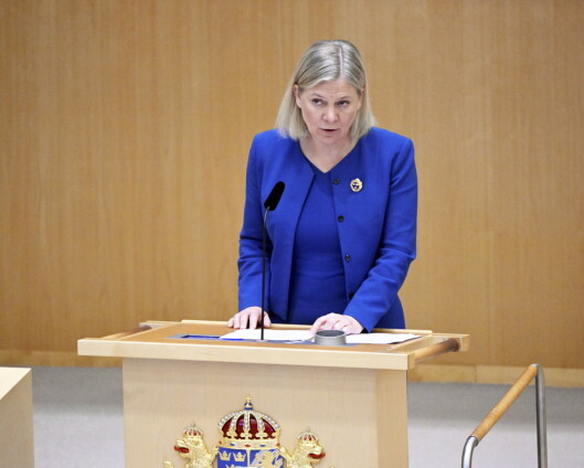 Sverige skal søke om Nato-medlemskap