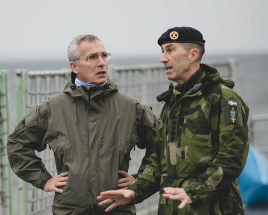 Sveriges forsvarssjef: – Helt riktig beslutning