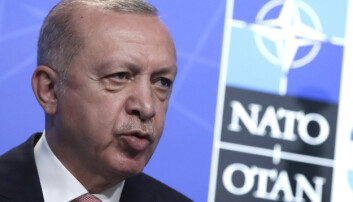 Erdogan står på sitt – vil ikke slippe Sverige og Finland inn i Nato