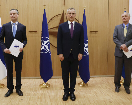 Tyrkia blokkerte første trinn i den formelle Nato-prosessen for Sverige og Finland