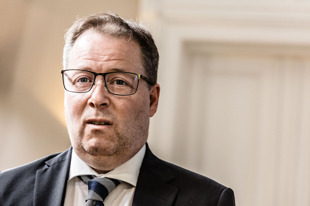 FORLENGE: Forsvarsminister Bjørn Arild Gram (Sp) forteller at Norge kan forlenge tilstedeværelsen i Litauen. FORLENGE: Forsvarsminister Bjørn Arild Gram (Sp) forteller at Norge kan forlenge tilstedeværelsen i Litauen.