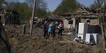 Zelenskyj: Donbas er fullstendig ødelagt