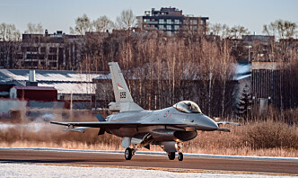 Salg av F-16 kan gi 117 millioner til Forsvarsmateriell