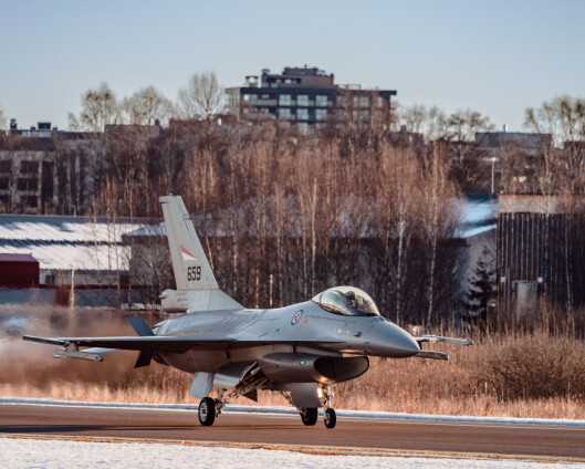 Salg av F-16 kan gi 117 millioner til Forsvarsmateriell