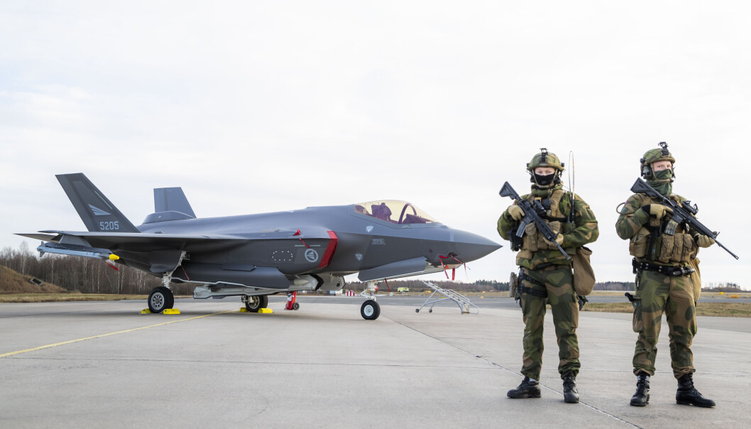 RYGGE: Forsvaret viste fram sine nye F-35 jagerfly på Rygge militære flyplass i Østfold i 2019. RYGGE: Forsvaret viste fram sine nye F-35 jagerfly på Rygge militære flyplass i Østfold i 2019.