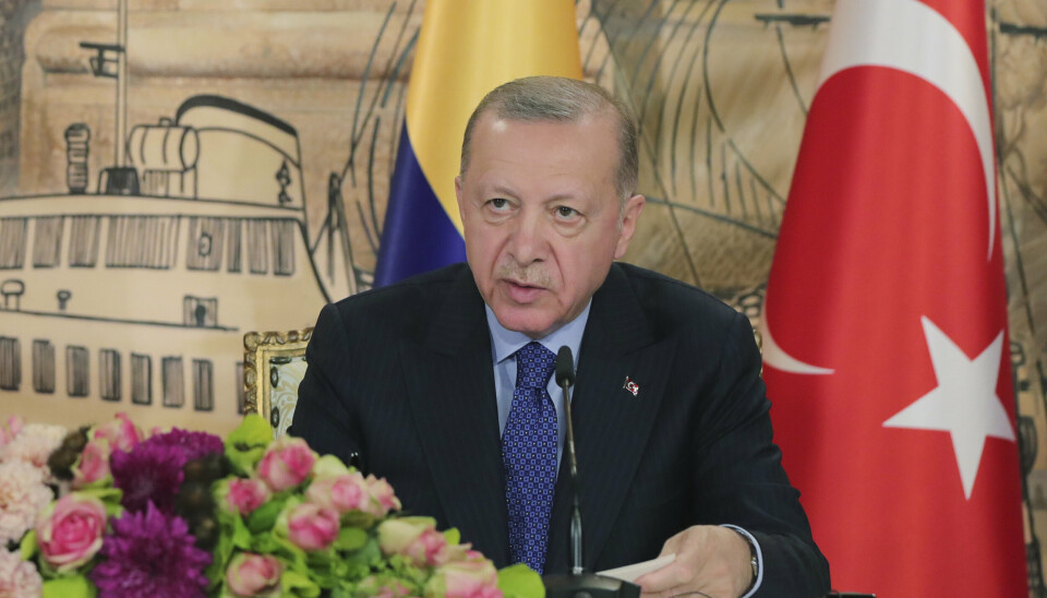 VILKÅR: Tyrkias president Recep Tayyip Erdogan vil ikke uten videre slippe Sverige og Finland inn i Nato.