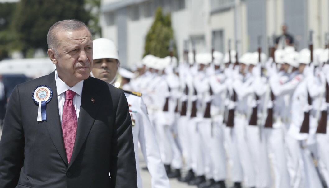 UVENNER: Tyrkias president Recep Tayyip Erdogan, ønsker ikke lenger å snakke med den greske statsministeren grunnet anklager fra presidenten selv.