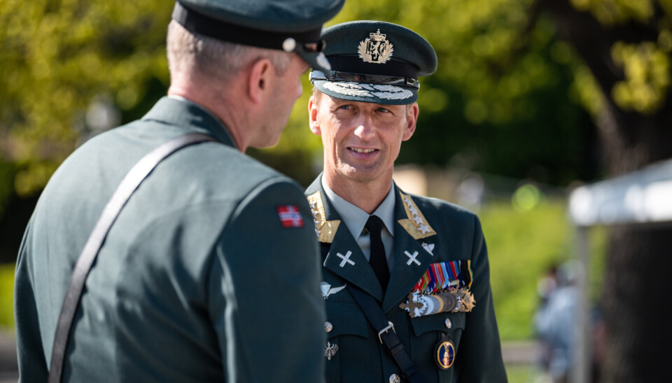 SKAL REAGERE: Forsvarssjef Eirik Kristoffersen skriver at Forsvaret forventer mye av folkene sine.
