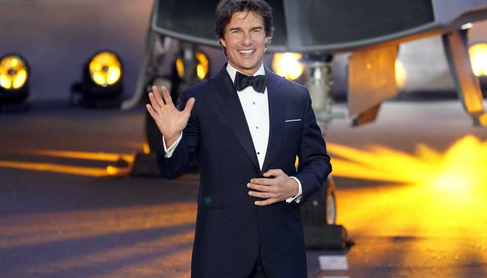 HOVEDROLLE: Skuespilleren Tom Cruise under Top Gun: Maverick premiere i London, torsdag 19.mai