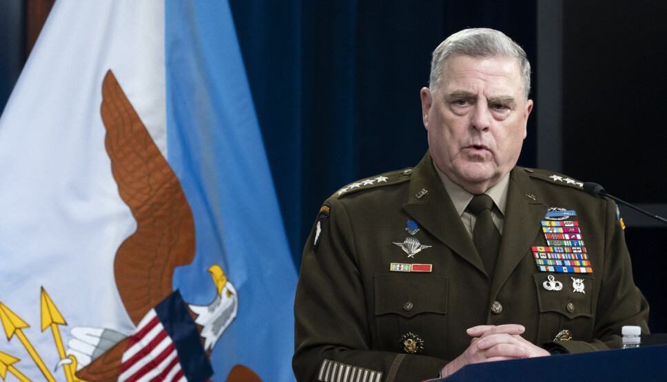 SHIPPINGRUTENE: Generalstabssjef Mark Milley sier en vestlig militæroperasjon i Svartehavet ville være høyrisikabelt.