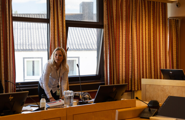 AKTOR: Politijurist Linn Rognli Hansen er aktor i saken. AKTOR: Politijurist Linn Rognli Hansen er aktor i saken.