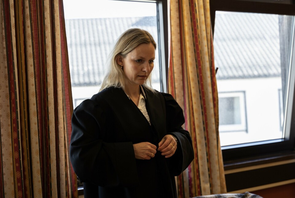 AKTOR: Politiadvokat Linn Rognli Hansen er aktor i saken om et overgrepstiltalt befal. Saken har gått i Nord-Troms og Senja tingrett.