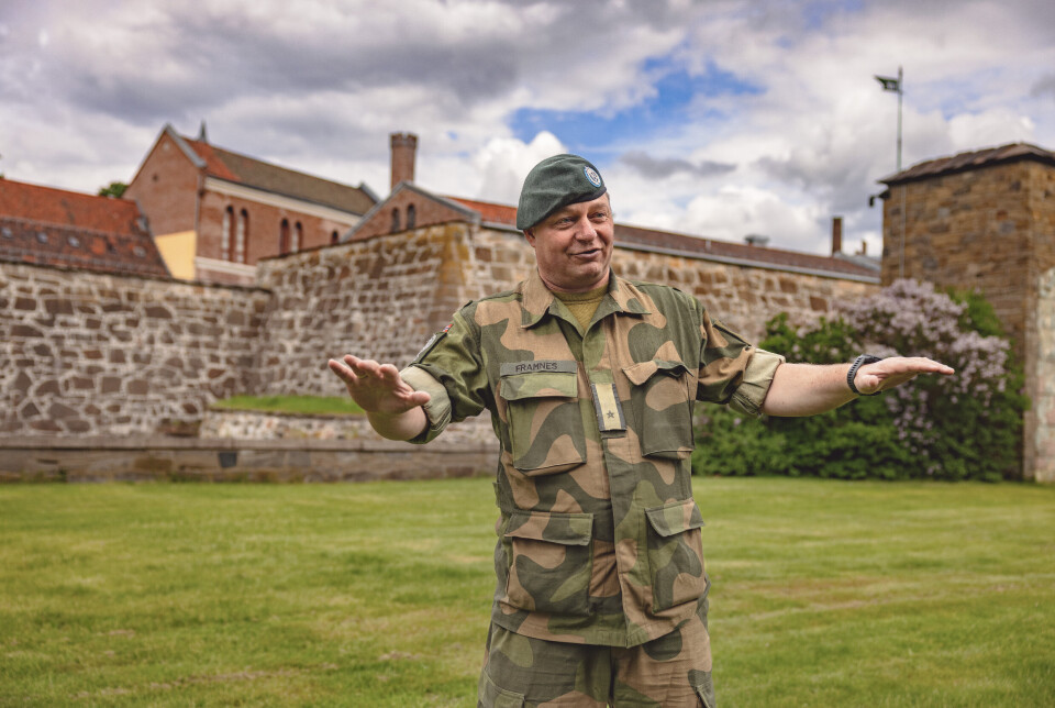BEKYMRET: Major Tor Gunnar Framnes, hovedtillitsvalgt utland i BFO.