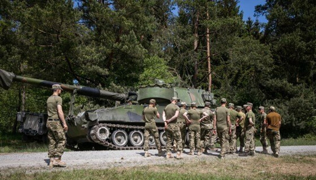 Dette bildet viser M109-vognen som Norge har donert om lag 20 av til Ukraina. Norge har bidratt til opplæring av ukrainere på dette våpensystemet. Dette bildet viser M109-vognen som Norge har donert om lag 20 av til Ukraina. Norge har bidratt til opplæring av ukrainere på dette våpensystemet.