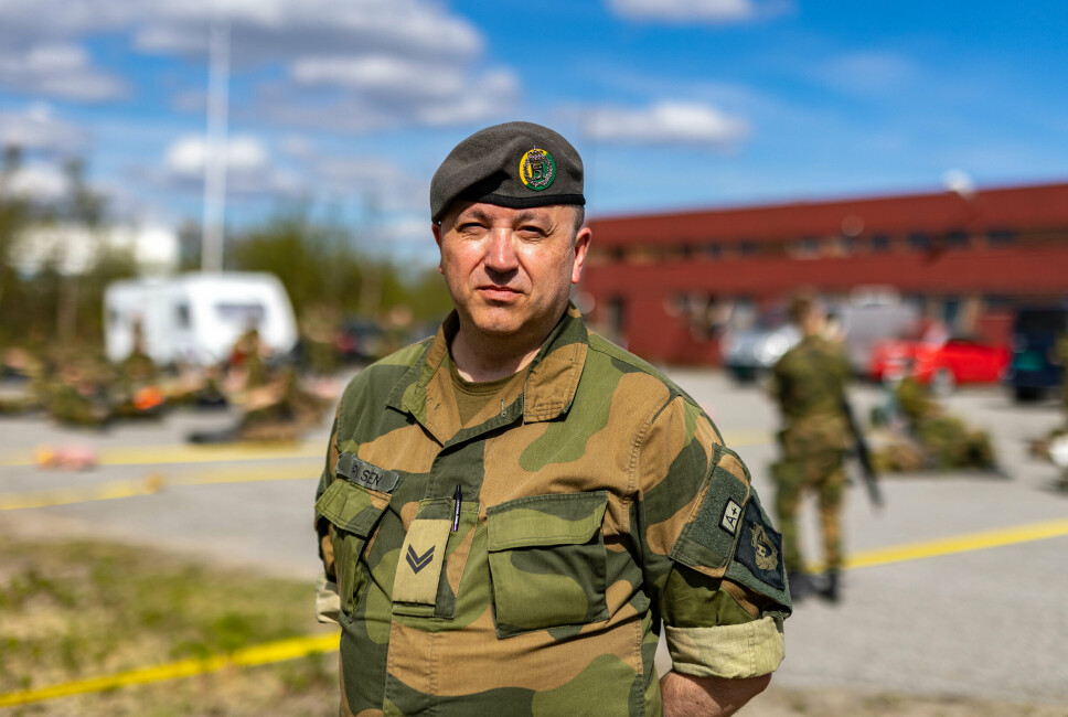 TALSPERSON: Jonny Karlsen begynte nylig i jobben i Forsvarets operative hovedkvarter.