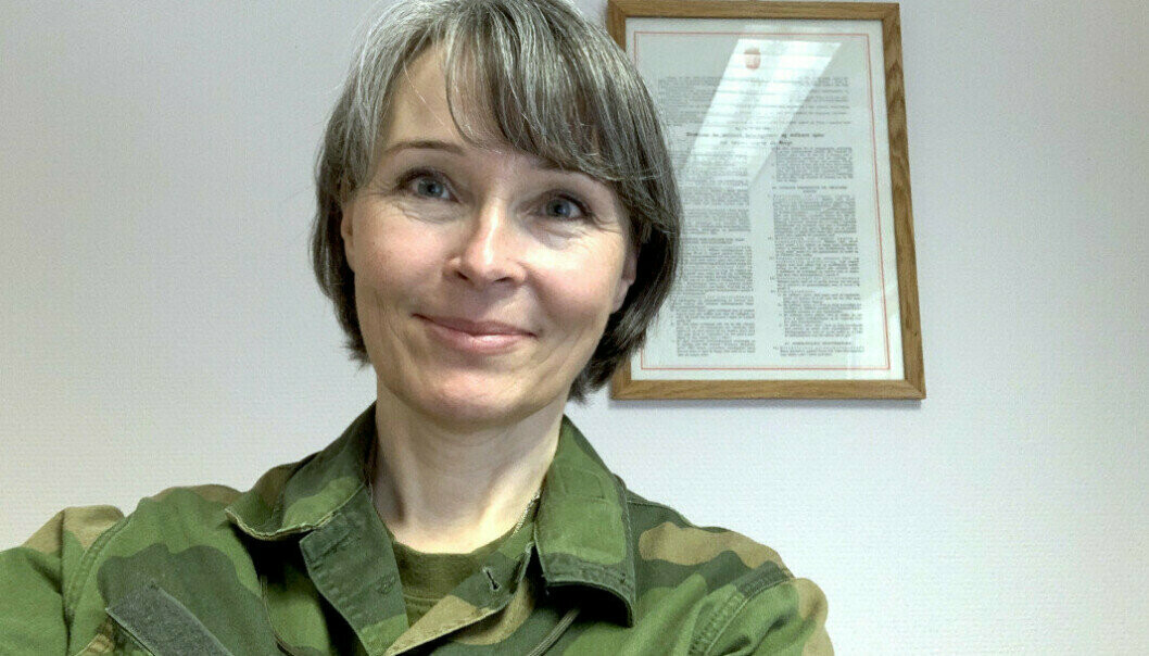 SJEF: Oberst Marianne Døhl er sjef på Luftkrigsskolen.