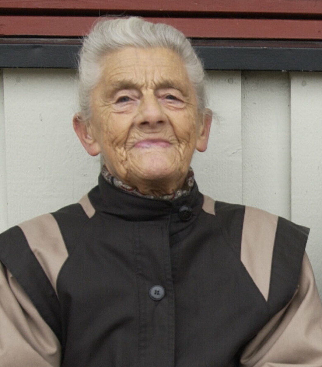 SABOTØR: Signe «Grete» Raassum ble 97 år gammel.