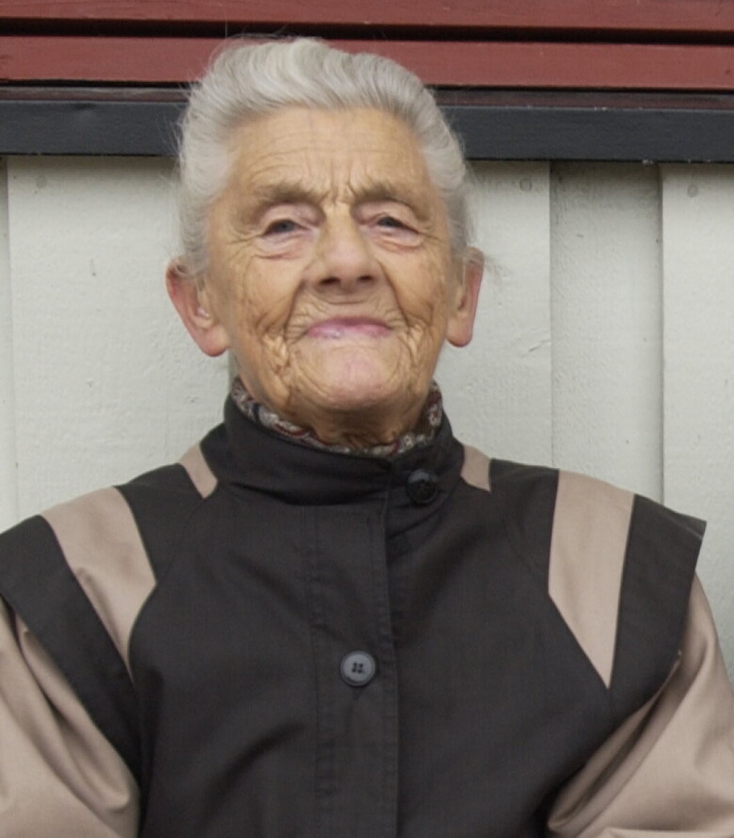 SABOTØR: Signe «Grete» Raassum ble 97 år gammel. SABOTØR: Signe «Grete» Raassum ble 97 år gammel.