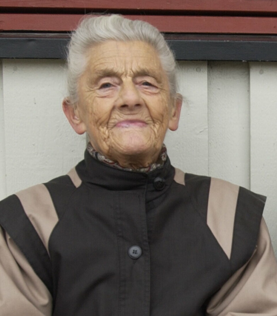 SABOTØR: Signe «Grete» Raassum ble 97 år gammel.