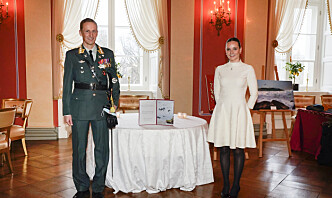 Forsvarstopper deltar på feiringen av prinsesse Ingrid Alexandra
