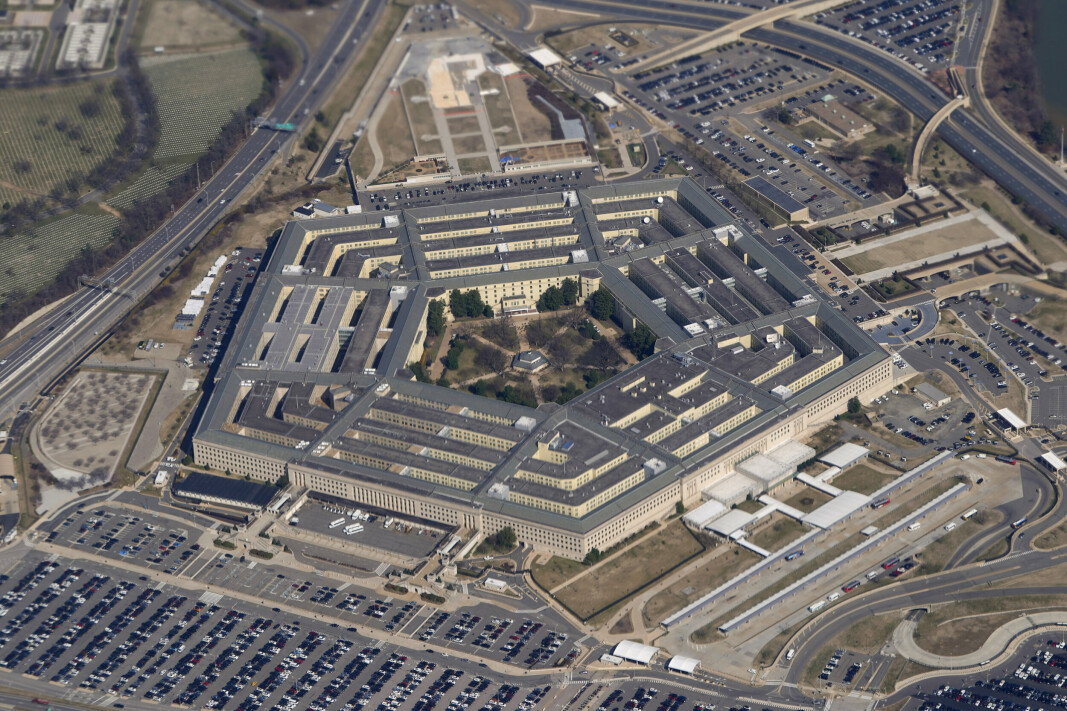 USA-LEDET KOALISJON: En IS-leder er pågrepet i Syria torsdag, melder den USA-ledede koalisjonen mot IS. Dette bildet viser det amerikanske forsvarsdepartementet Pentagon fra luften.