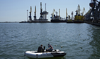 Ukraina bekrefter angrep på boreplattformer i Svartehavet