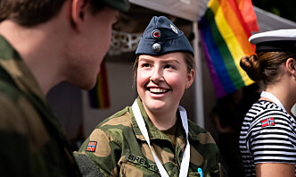 Pride i Forsvaret: – Et positivt uttrykk for betydningen av mangfold i Forsvaret