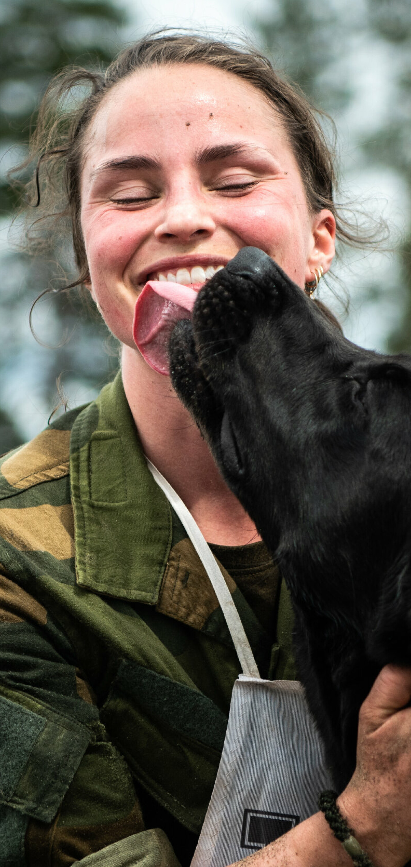 hundeførerløp sessvollmoen, forsvarets kunderøkterer konkurrerer mot politiets hundepatrulje gjennom en krevende løype på 10 km.