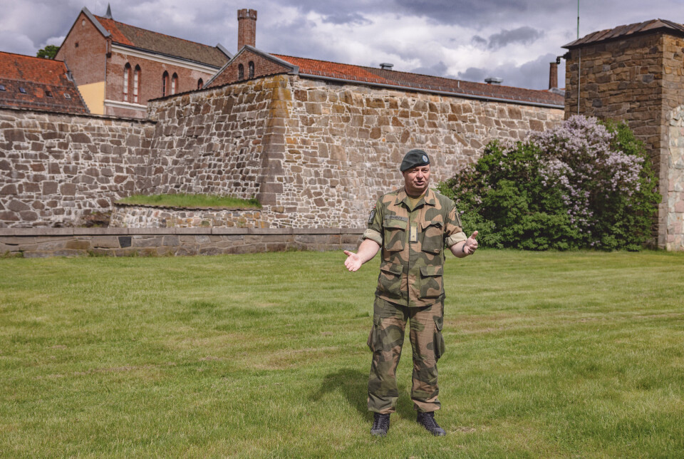 KRITISK: BFO-tillitsvalgt Tor Gunnar Framnes roper varsko om retningen utdanningen i Forsvaret tar.