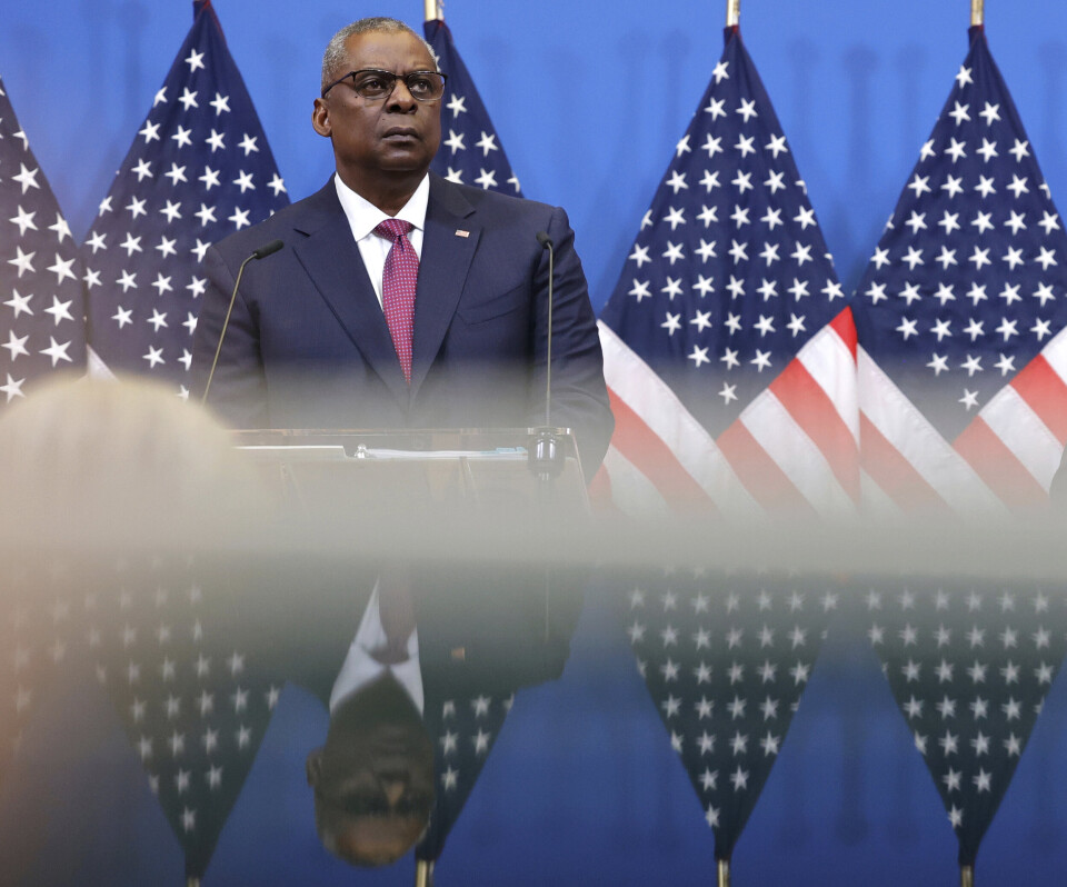 FORSVARSMINISTER: USAs forsvarsminister Lloyd Austin.