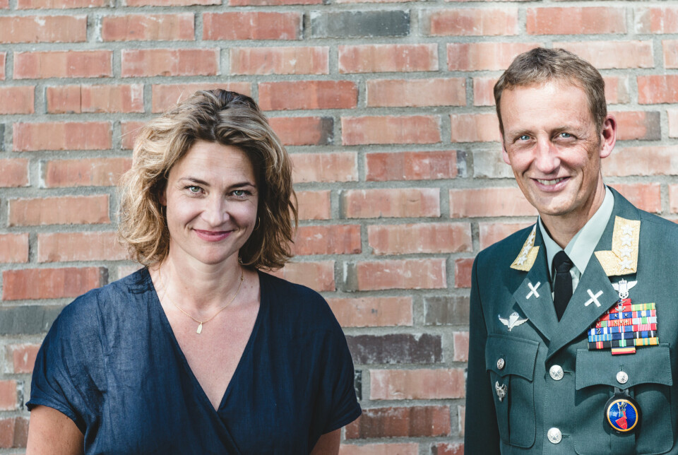 AVVISER: Kulturrådgiver i Forsvarsstaben Hanne Eggen Røislien og forsvarssjef Eirik Kristoffersen avviser at det er en ukultur i Forsvaret.