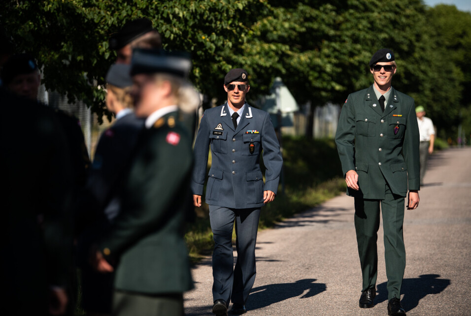 KLARE: Femkjemperne Marius Dreyer og Kristoffer Petersen Skonnord er blant de fem utøverne som representerer Norge i nordisk åpent mesterskap denne uken.