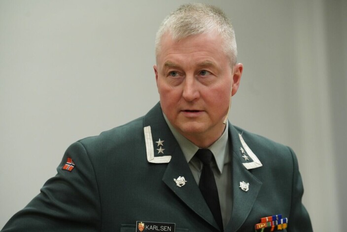 Stabsskolens hovedlærer, oberstløytnant Geir H. Karlsen. Stabsskolens hovedlærer, oberstløytnant Geir H. Karlsen.