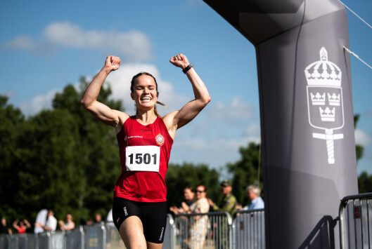 TOPPEN: Danske Juliane Hvid løp terrengløpet (4 km) på 14.33,9.