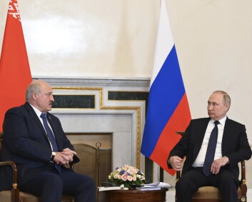 Lukasjenko truer med militærmakt mot Vesten