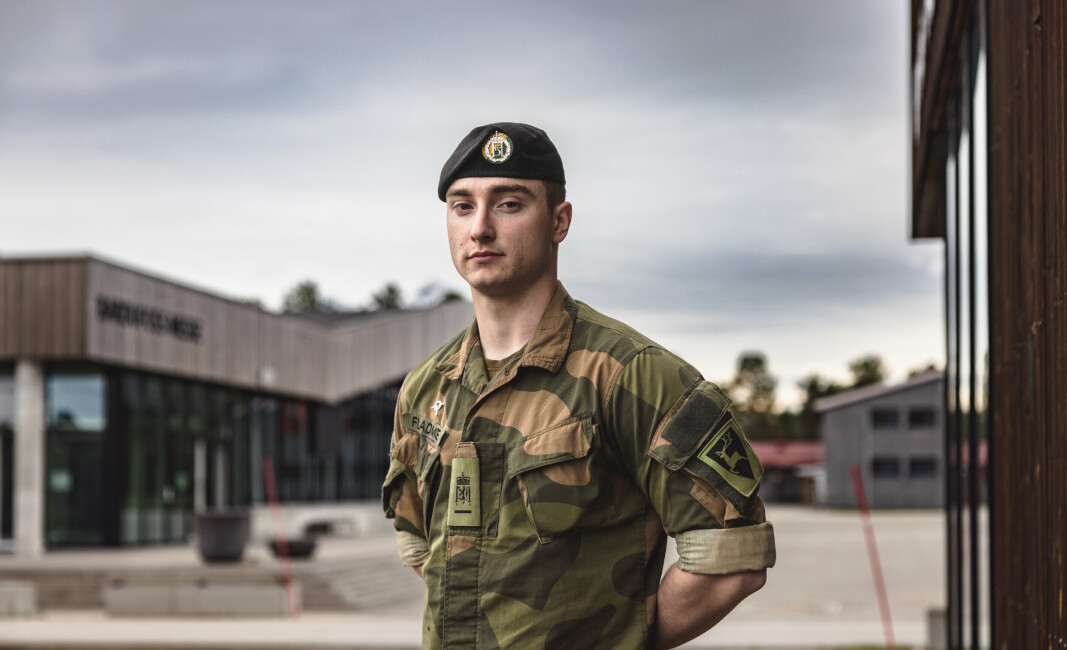 BARDUFOSS: Viktor Fladmoe går fra avdelingstillitsvalgt for Brigade Nord til hovedtillitsvalgt i Hæren.