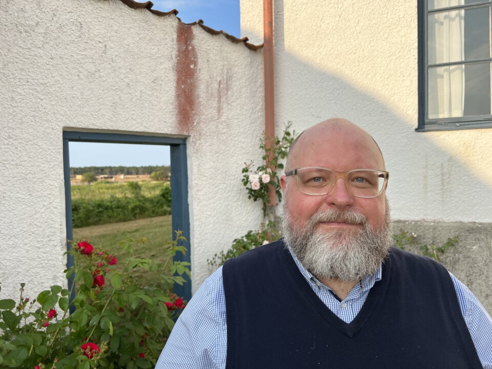 ESTISK KOMPONIST: Juri Reinvere har komponert en libretto om den sovjetiske okkupasjon av Estland under 2. verdenskrig.