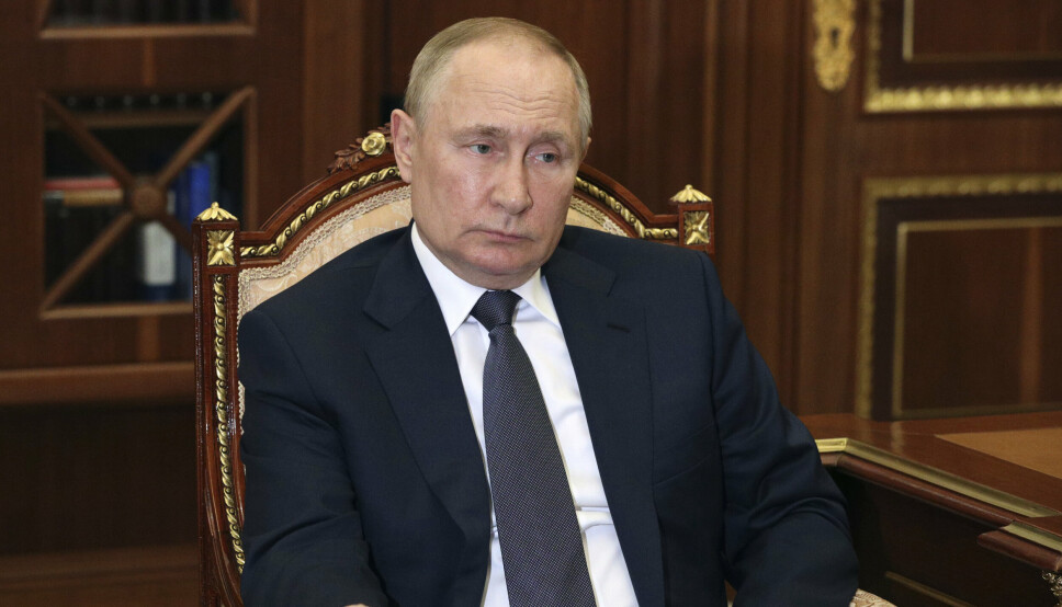 KREML: Russlands president Vladimir Putin i et møte i Moskva mandag 11. juli.